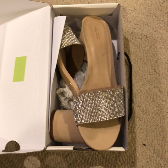 Aldo Shoes - Sparkle round heeled sandals